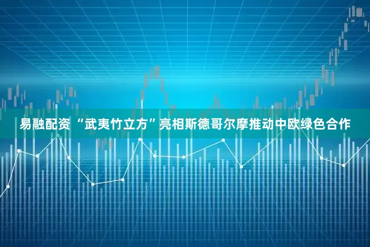 易融配资 “武夷竹立方”亮相斯德哥尔摩推动中欧绿色合作