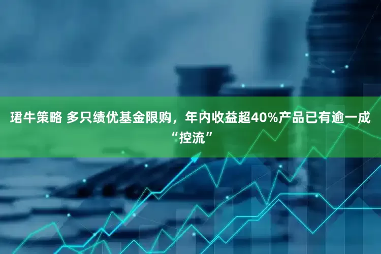 珺牛策略 多只绩优基金限购，年内收益超40%产品已有逾一成“控流”